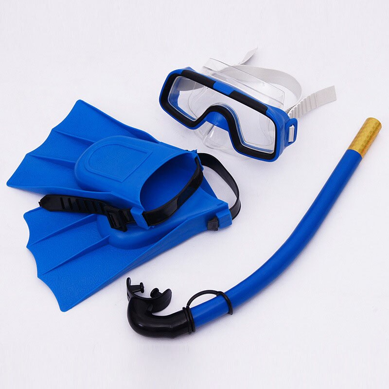 Children Diving Mask Set Anti-Fog Swimming Goggle Masks Snorkel Fins Kit for Kids Boys Girls Snorkeling Gear Anti Fog Underwater