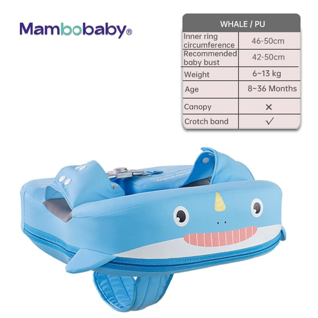 Mambobaby Baby Float Waist Swimming Rings Kids Non-inflatable Buoy Infant Swim Ring Swim Trainer Beach Pool Accessories Toys