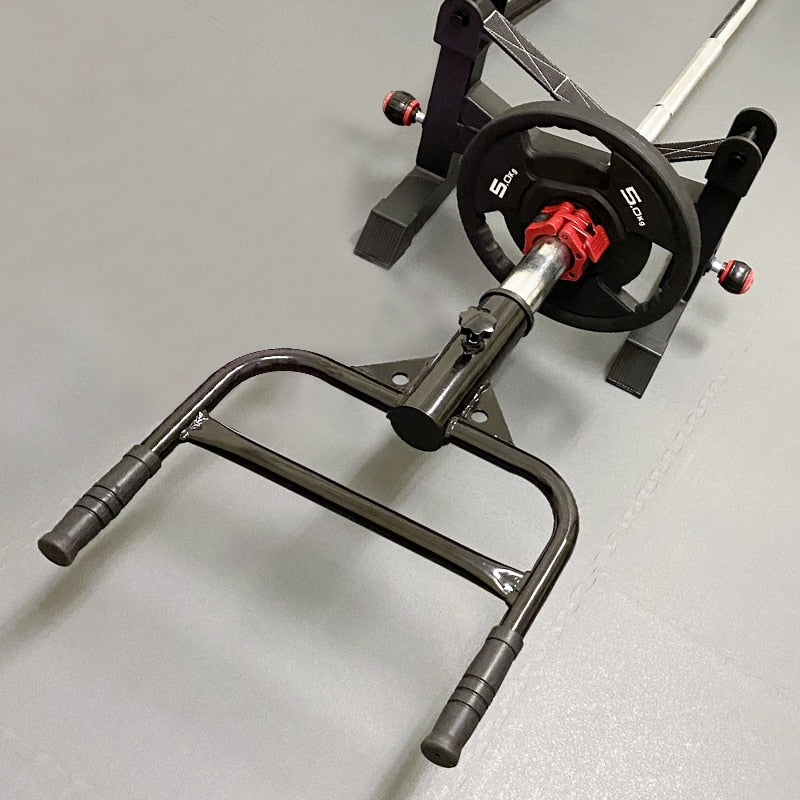 Barbell Shoulder Press Push Bar Weight Lifting Squat Training Handle T-bar Row Landmine Plateform For 50mm Barbell Rod Equipment