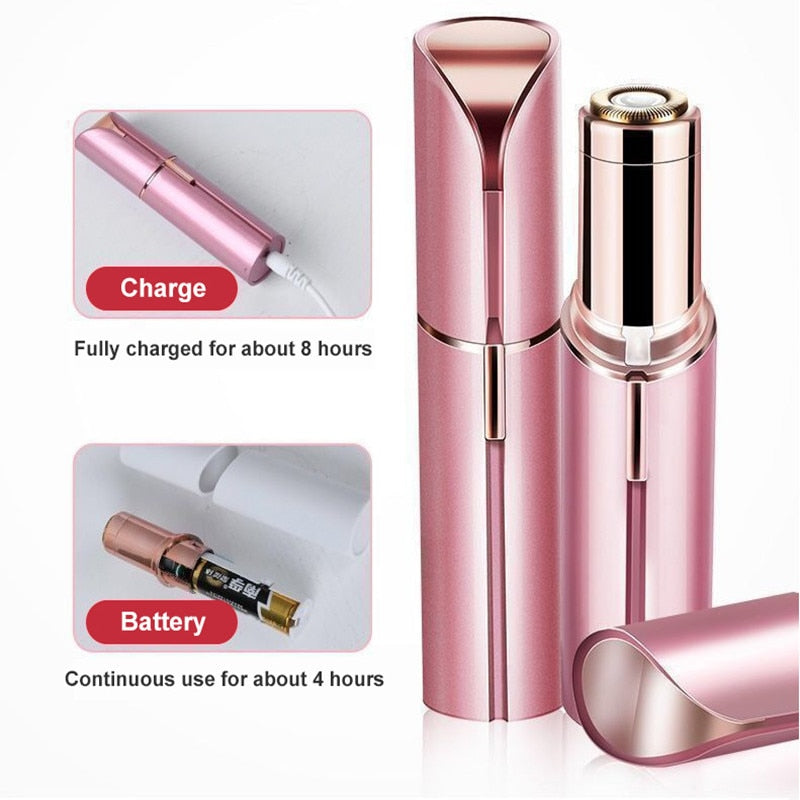 Epilator Face Hair Removal Painless Facial Shaver Electric Trimmer Hair Remover Bikini Depilator Shaving Machine for Women