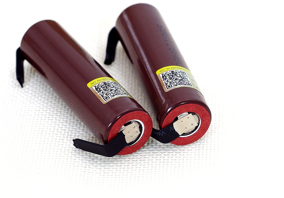 Liitokala new HG2 18650 3000mAh battery 18650HG2 3.6V discharge 20A, dedicated For hg2 batteries + DIY Nickel