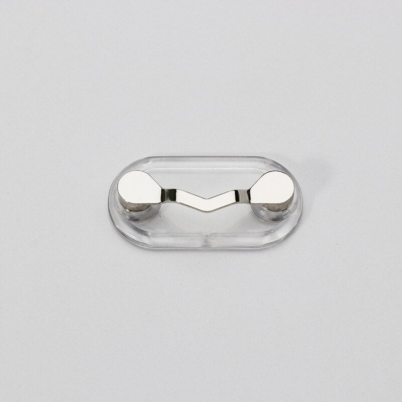 Magnetic Hang Eyeglass Holder Pin Brooches Fashion Multi-function Portable Clothes Clip Buckle Magnet Glasses Headset Line Clips