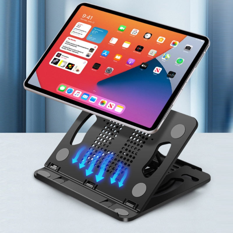 Foldable Laptop Stand Notebook Support Base Cooling Laptop Bracket Universal Computer Holder Accessories for Macbook IPad Tablet