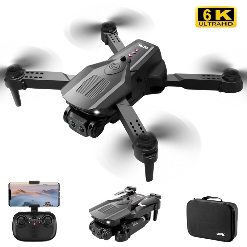 New Drone with Camera 8K WIFI FPV Dron 4K Professional Obstacle Avoidance Optical Flow Positioning RC Quadcopter Aircraft Toys