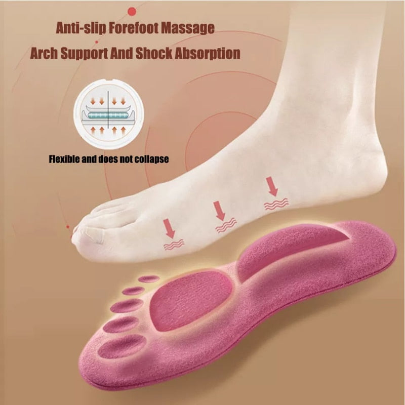 Self-heated Insoles Foot Massage Thermal Thicken Insole Memory Foam Shoe Pads Winter Warm Men Women Sports Shoes Pad Accessories