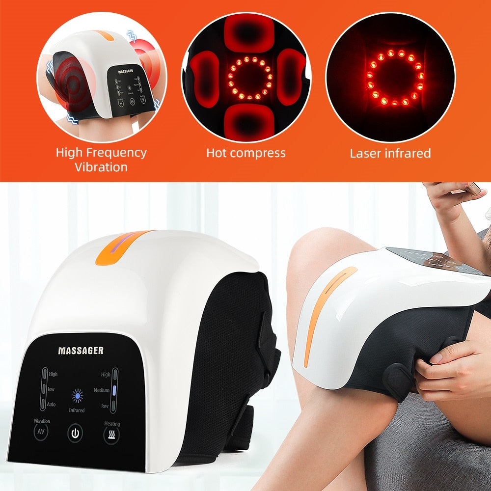 Vibration Physiotherapy Instrument Knee Massage Rehabilitation Pain Relief