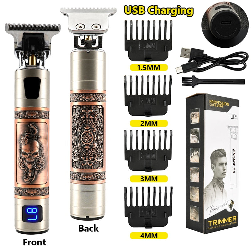 2021 Electric Hair Clipper Hair Trimmer For Men Rechargeable Electric Shaver Beard Barber Hair Cutting Machine For Men Hair Cut