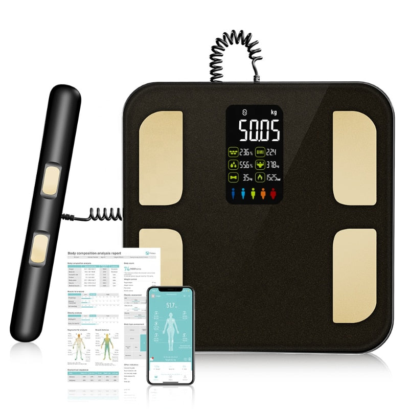 Smart Bioimpedance Scale 2023 New Smart Body Composition Scale Digital Scale Body Fat Weight Scale Balance Bioimpedance Scale