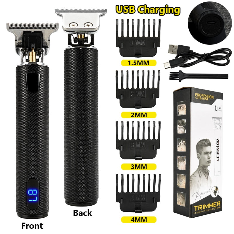 2021 Electric Hair Clipper Hair Trimmer For Men Rechargeable Electric Shaver Beard Barber Hair Cutting Machine For Men Hair Cut