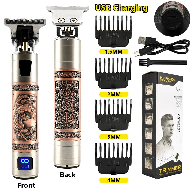 2021 Electric Hair Clipper Hair Trimmer For Men Rechargeable Electric Shaver Beard Barber Hair Cutting Machine For Men Hair Cut