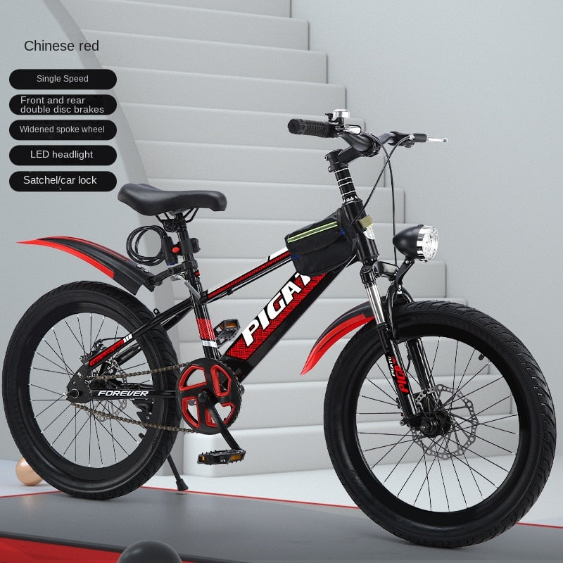 WOLFACE 2022 Student Bicycle Variable Speed Bicycle 20 Inch 22 Inch 24 Inch Variable Speed Mountain Bike Children&#39;s Bicycle New