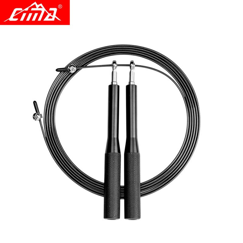 Bearing Jump Rope Excercise Fitness Workout Light Skipping Ropes Metal Speed Crossfit Gym MMA Training Children Equipment