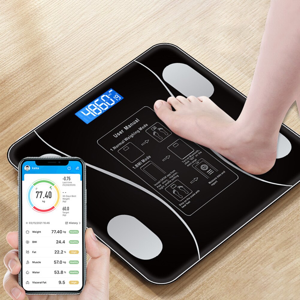 Electronic Weight Scale Body Composition Analyzer Precision Tool