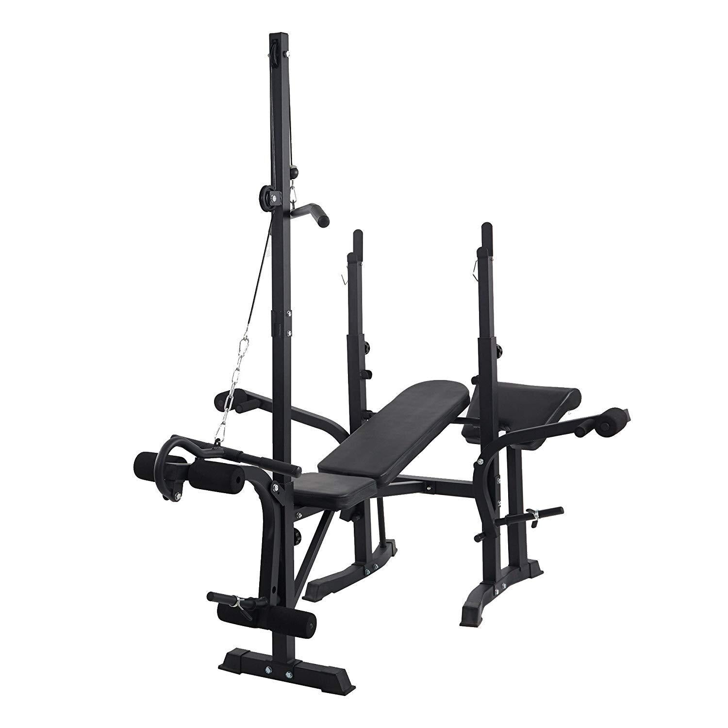 Fitness Equipment Home Bench Press Squat Frame Multi-functional Weight Lifting Bed Barbell Combination Set Men&#39;s Fitness Bench