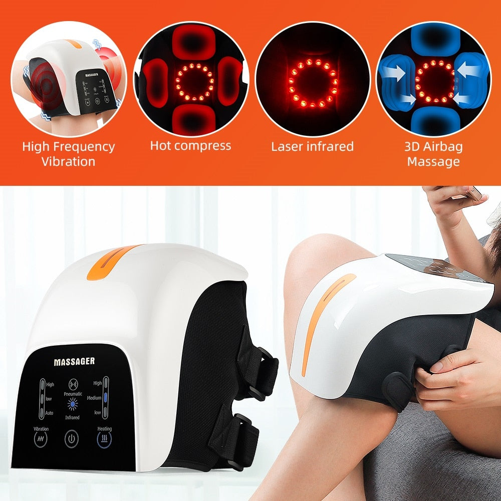 Vibration Physiotherapy Instrument Knee Massage Rehabilitation Pain Relief