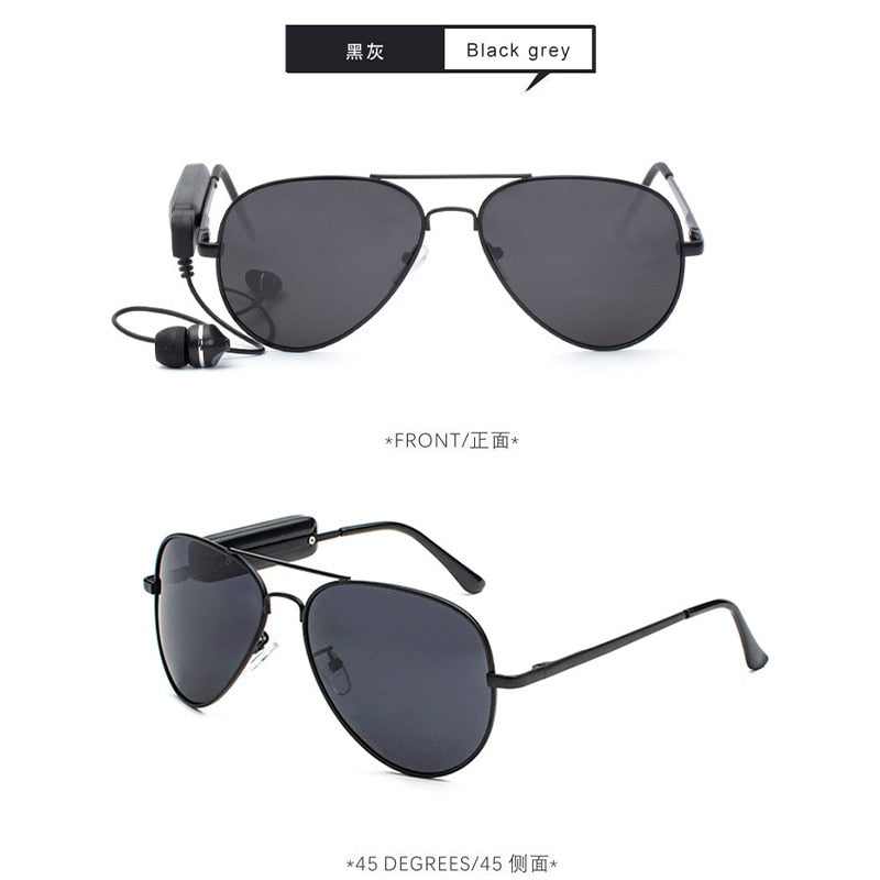 Sunglass Smart Bluetooth Headset Glasses Polarized Sunglasses Men Driving Glasses Pilot Sun Glasses Retro Sunglasses Men Goggles