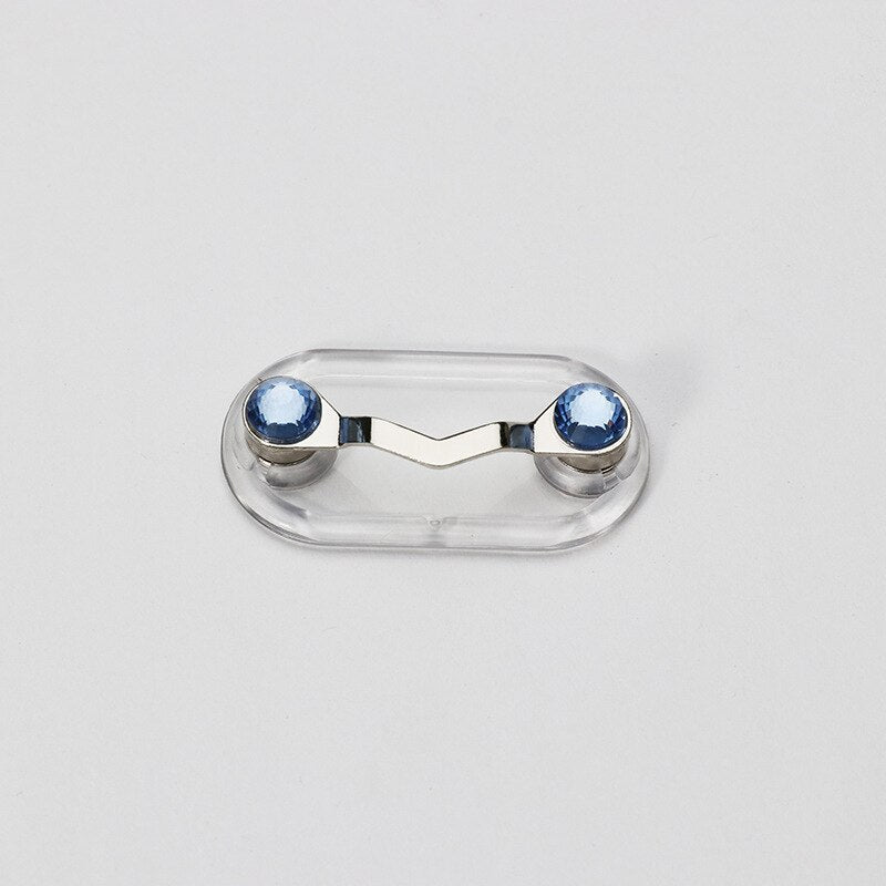 Magnetic Hang Eyeglass Holder Pin Brooches Fashion Multi-function Portable Clothes Clip Buckle Magnet Glasses Headset Line Clips