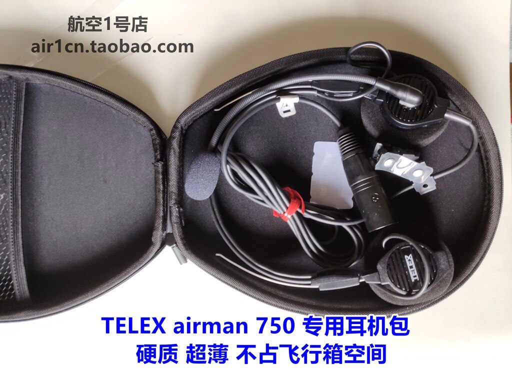 Civil Aviation Pilot Aviation Headset Telex Airman 750 850 Storage Bag Headset Case