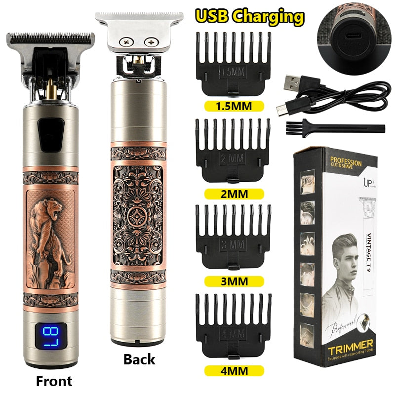 2021 Electric Hair Clipper Hair Trimmer For Men Rechargeable Electric Shaver Beard Barber Hair Cutting Machine For Men Hair Cut